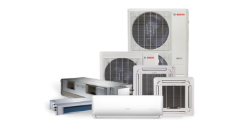 image of a Bosch Climate 5000 Ductless  heater