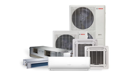 image of a Bosch Climate 5000 Ductless  heater